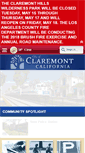 Mobile Screenshot of ci.claremont.ca.us