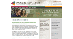 Desktop Screenshot of kecksci.claremont.edu